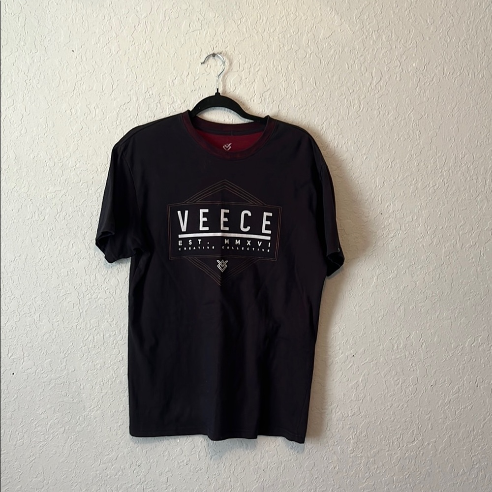 Dark Red Men's Short Sleeve T-Shirt